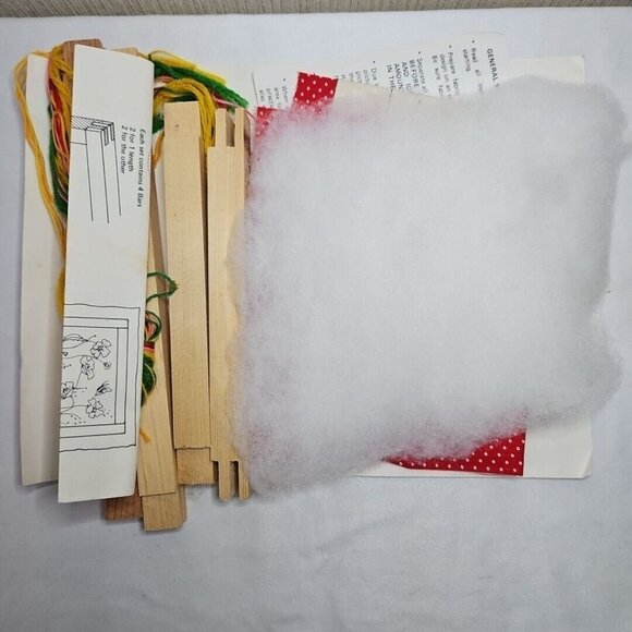 Cross Stitch Kit Lot 5 Noahs Ark Crewel Angel Hummel Girl Apple Tree Watch Strap - Picture 13 of 15